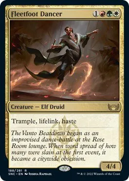 Fleetfoot Dancer - Foil