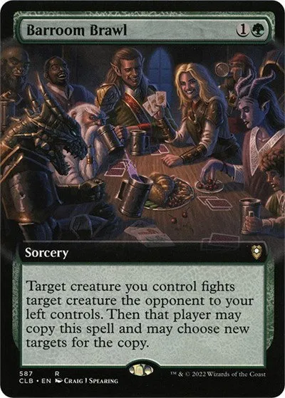 Barroom Brawl - Foil