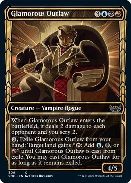 Glamorous Outlaw - Foil