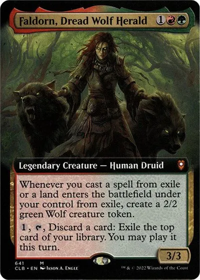 Faldorn, Dread Wolf Herald - Foil
