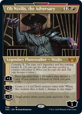 Ob Nixilis, the Adversary - Foil