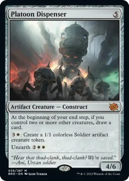 Platoon Dispenser - Foil