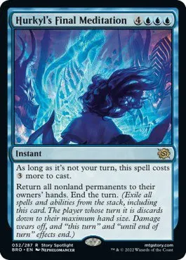 Hurkyl's Final Meditation - Foil