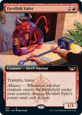 Devilish Valet - Foil