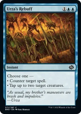 Urza's Rebuff - Foil