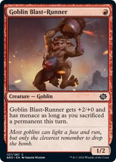 Goblin Blast-Runner - Foil