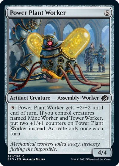 Power Plant Worker - Foil