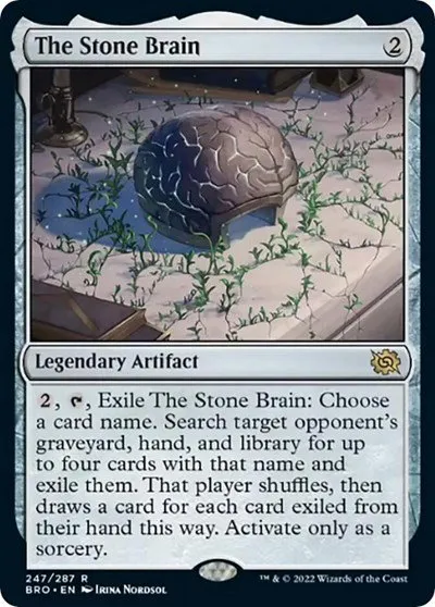 The Stone Brain - Foil