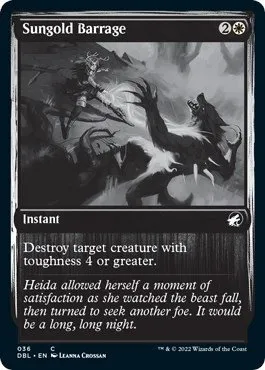 Sungold Barrage - Foil