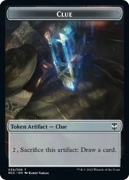 Clue // Elephant Double-Sided Token