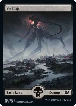 Swamp (282) - Full Art - Foil