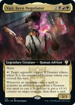 Vazi, Keen Negotiator - Foil