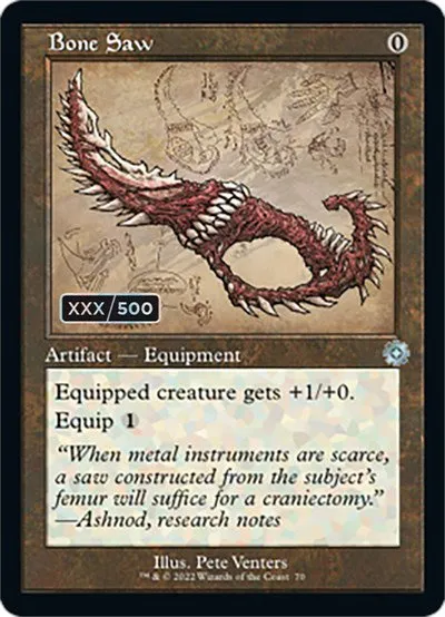 Bone Saw - Serial Numbered