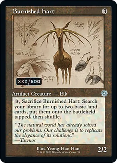 Burnished Hart - Serial Numbered