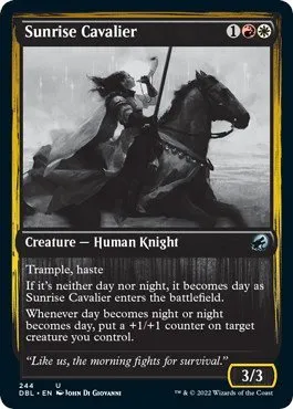 Sunrise Cavalier - Foil