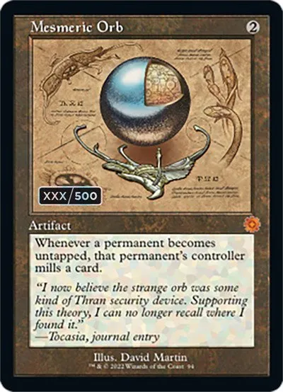 Mesmeric Orb - Serial Numbered