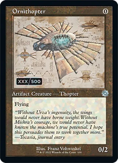 Ornithopter - Serial Numbered