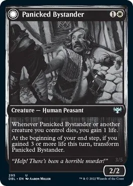 Panicked Bystander - Foil