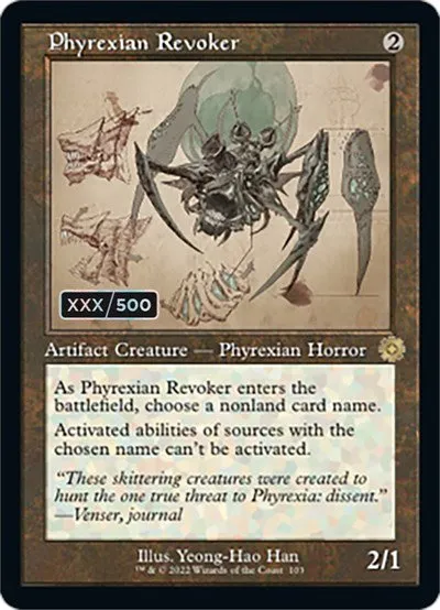 Phyrexian Revoker - Serial Numbered