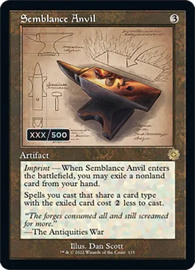 Semblance Anvil - Serial Numbered