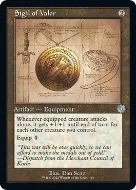 Sigil of Valor - Foil