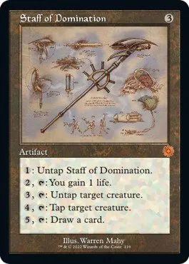 Staff of Domination - Foil
