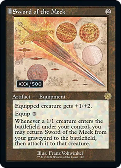 Sword of the Meek - Serial Numbered
