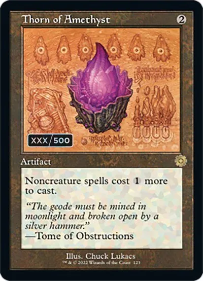 Thorn of Amethyst - Serial Numbered