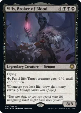 Vilis, Broker of Blood