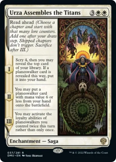 Urza Assembles the Titans - Foil