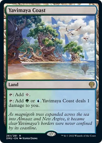 Yavimaya Coast - Foil Yavimaya Coast