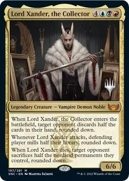 Lord Xander, the Collector - Foil