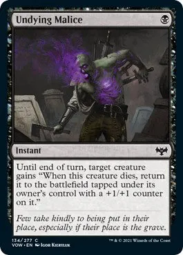 Undying Malice - Foil