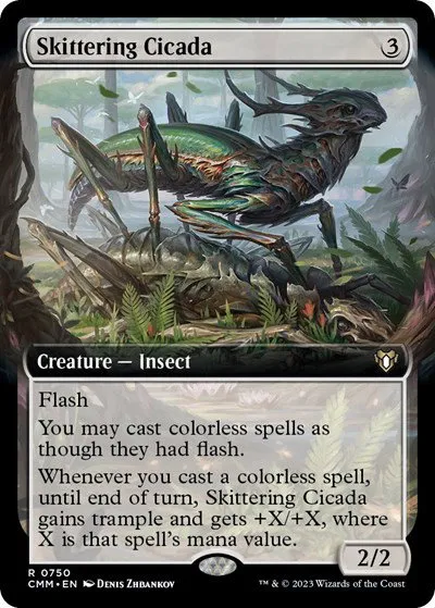 Skittering Cicada - Foil