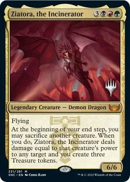 Ziatora, the Incinerator - Foil