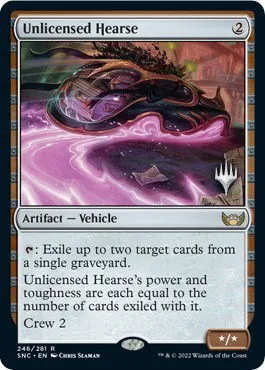 Unlicensed Hearse - Foil