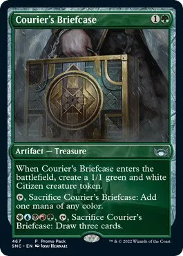 Courier's Briefcase - Foil