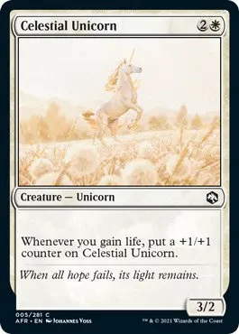 Celestial Unicorn - Normal Celestial Unicorn