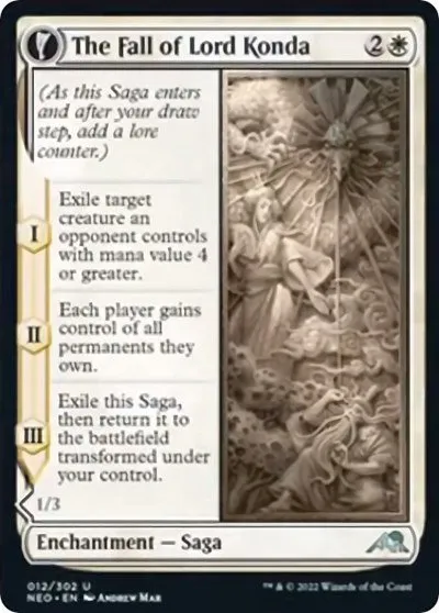 The Fall of Lord Konda - Foil