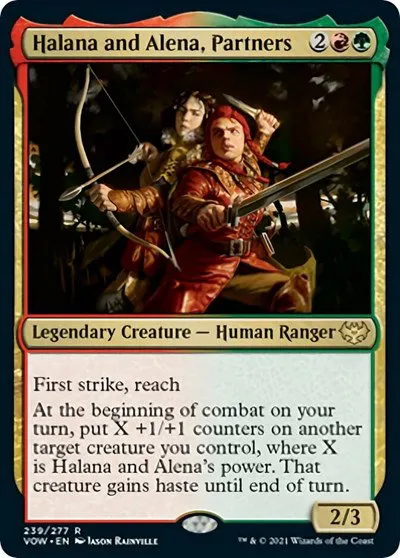 Halana and Alena, Partners - Foil