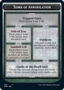 Tomb of Annihilation // The Atropal Double-Sided Token