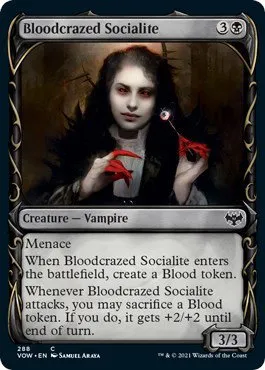 Bloodcrazed Socialite - Foil