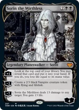 Sorin the Mirthless - Foil