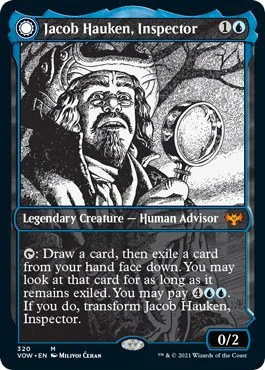 Jacob Hauken, Inspector
