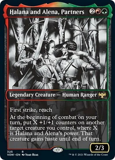 Halana and Alena, Partners - Foil