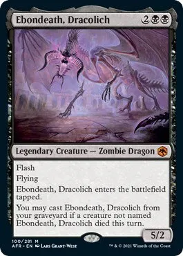 Ebondeath, Dracolich - Foil