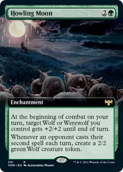 Howling Moon - Foil