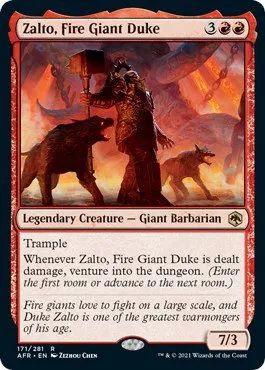 Zalto, Fire Giant Duke - Foil