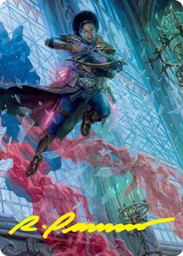 Kaya, Geist Hunter Art Card - Gold Stamped Signature