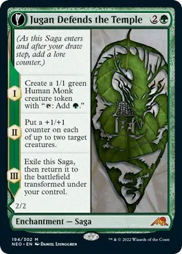Jugan Defends the Temple - Foil